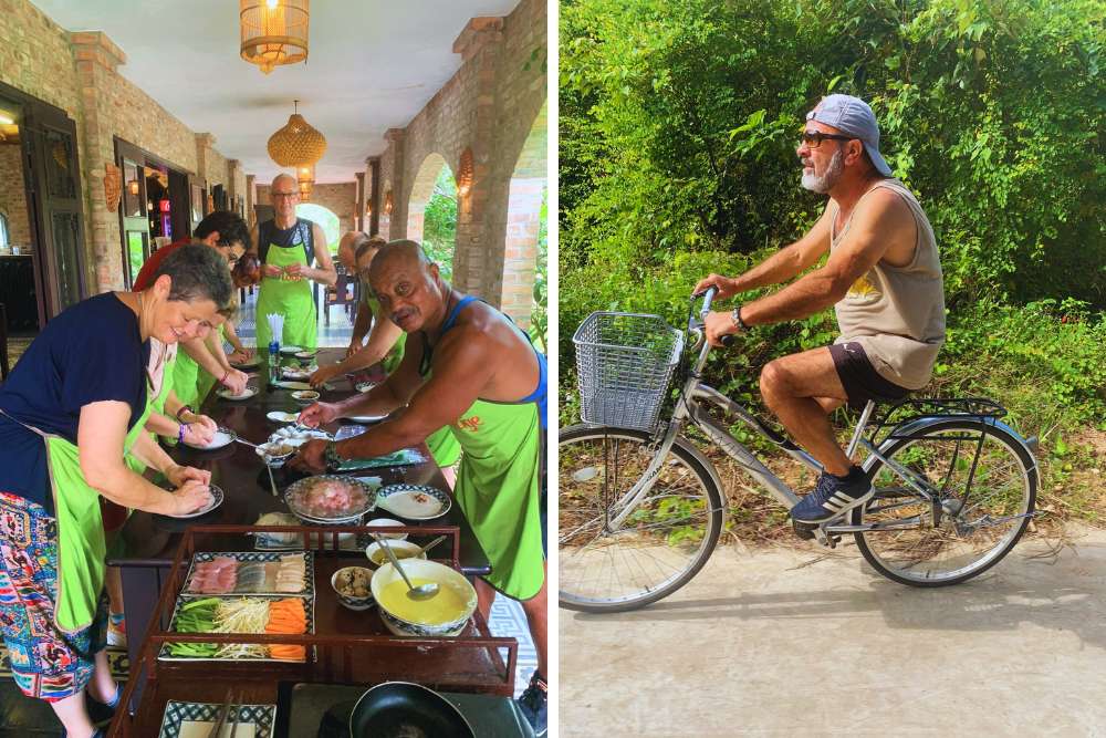 cours de cuisine et balade à vélo au village de Thuy Bieu