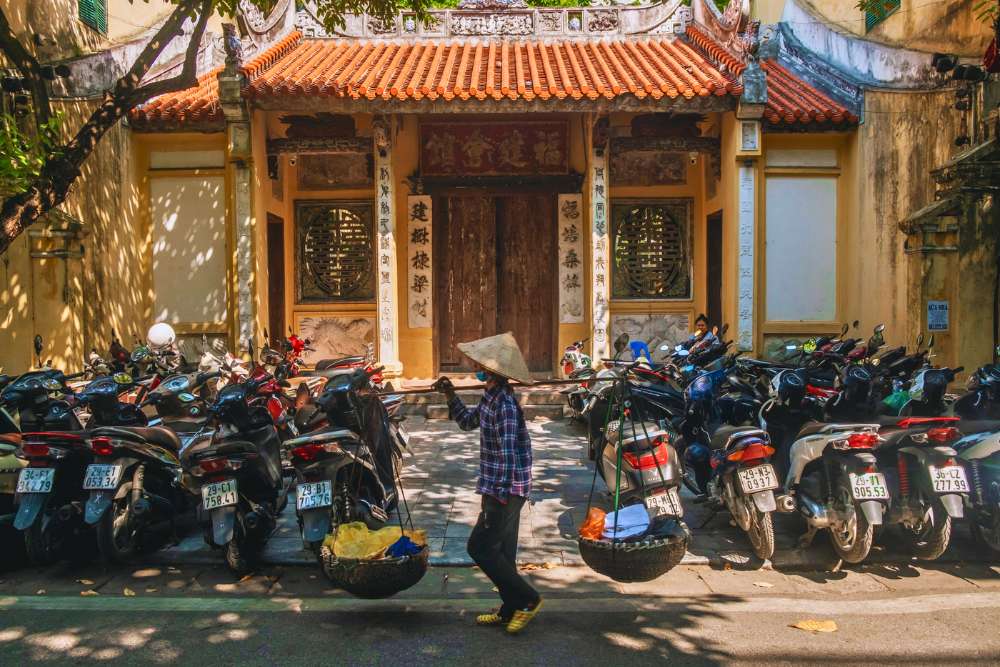 capitale vietnamienne Hanoi en automne en septembre