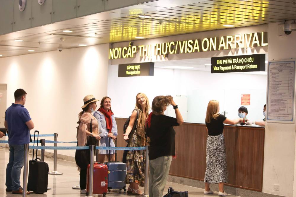 visa pour le vietnam, visa à l'arrivée, comptoir visa à l'aéroport vietnam