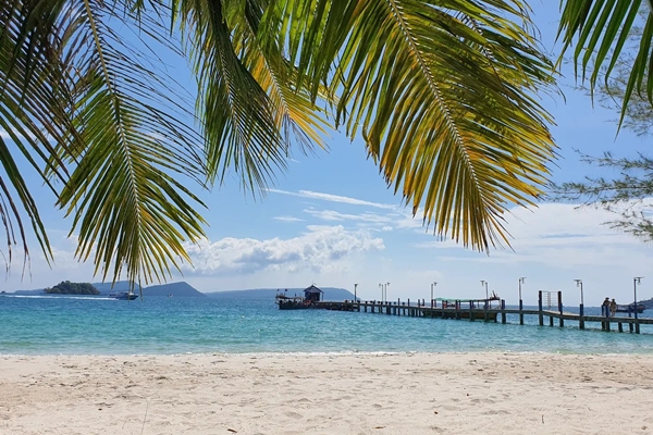 visite cambodge 2 semaines, plage cambodge