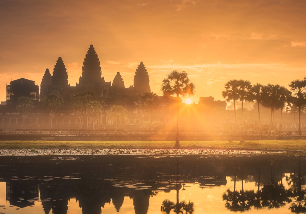 séjour cambodge, voyage cambodge 1 semaine, angkor wat, lever du soleil
