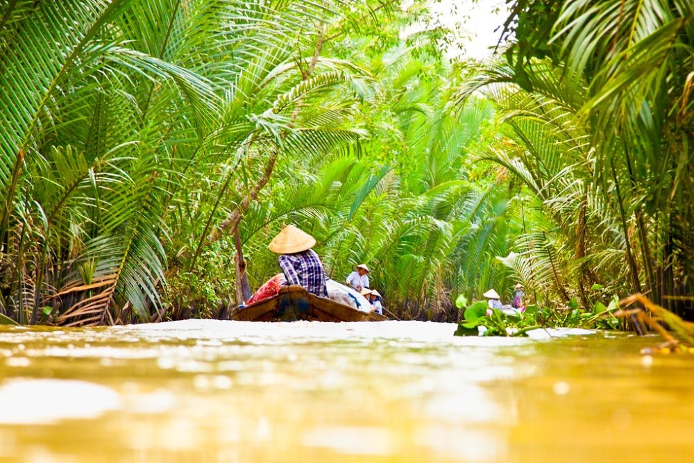 vacances vietnam, vacances au vietnam, delta mékong, promenade en barque